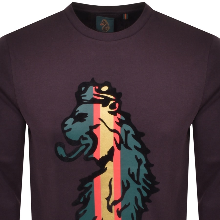 Alternative Image for ProductLuke 1977 Dwain Tape Sweatshirt Purple2